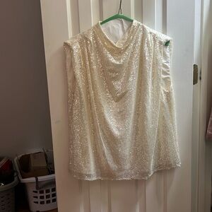 Amanda Uprichard sequin top